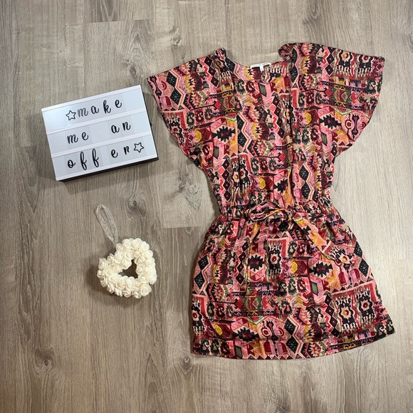Collective Concepts Dresses & Skirts - Collective Concepts women’s pattern print romper